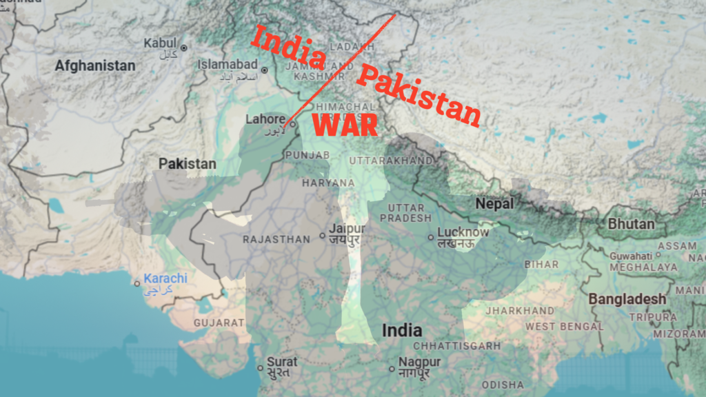 India-pakistan-war image